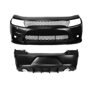 Kit de carrocería de parachoques delantero y trasero estilo Hellcat para Dodge Charger SRT 2015-2023