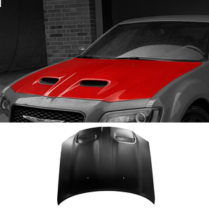 2011 - 2023 Chrysler 300 / SRT Hellcat Style w/Dual Scoop Aluminum Hood