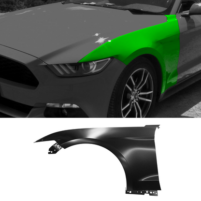 2015-2017 Ford Mustang / OEM Style Aluminum Left Front Fender