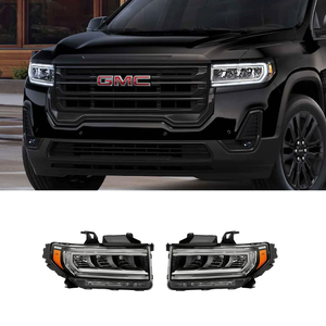 Par de faros delanteros LED para GMC Acadia 2020-2023