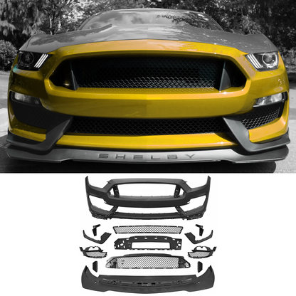 2015-2017 Ford Mustang / GT350R Style Front Bumper