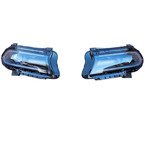 Par de faros delanteros LED HID/Xenón para Dodge Charger 2015-2023