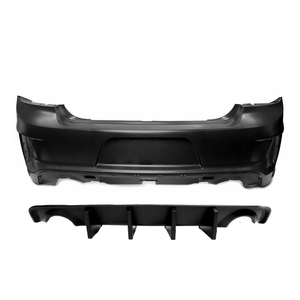 Parachoques trasero estilo Dodge Charger/SRT 2015-2023 con difusor