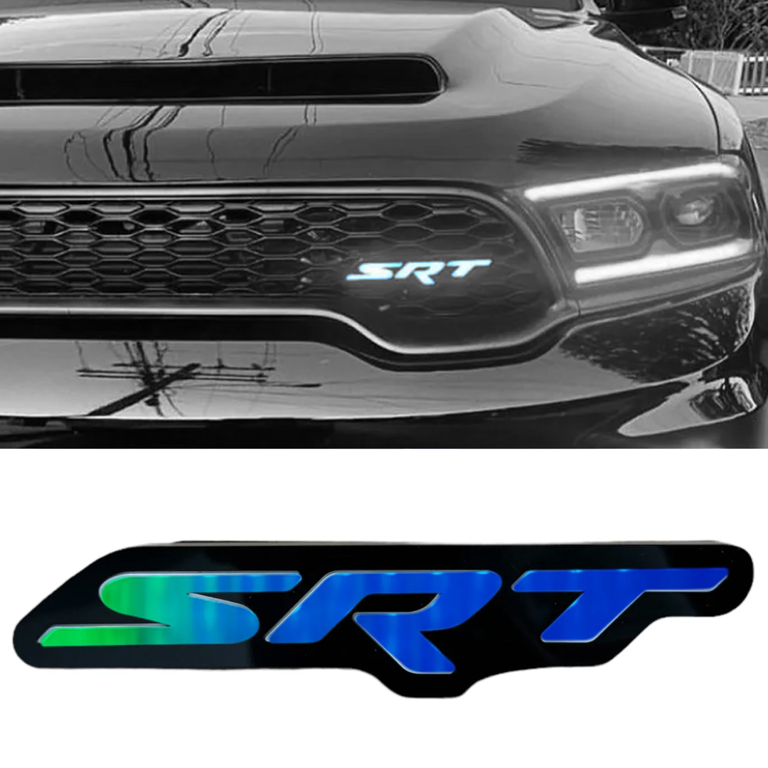 2008-2023 SRT Emblem Logo / RGBW Flow Series LED Badge