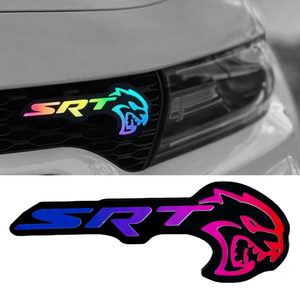 2008-2023 SRT Hellcat Emblem Logo / RGBW Flow Series LED Badge
