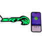 2008-2023 SRT Trackhawk Emblem Logo / RGBW Flow Series LED Badge
