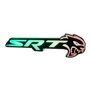 2008-2023 SRT Hellcat Emblem Logo / RGBW Flow Series LED Badge