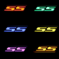 Chevy SS Emblem Logo / RGBW Flow Series LED Badge