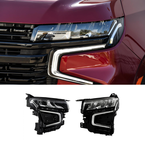 Par de faros delanteros LED para Chevrolet Tahoe 2021-2023