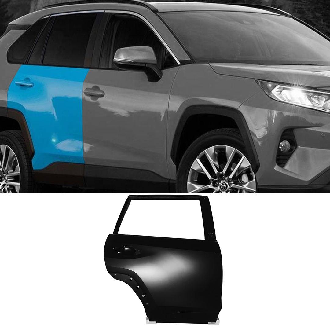 2019–2020 Toyota RAV-4 / OEM Style Steel Right Rear Door