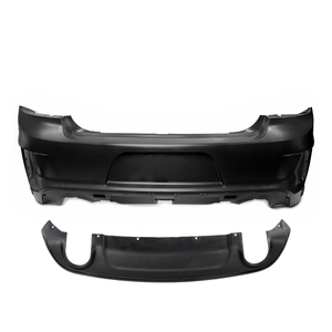 2015-2023 Dodge Charger / 21+SRT Style Rear Bumper with Diffuser