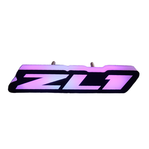 Chevy ZL1 Emblem Logo / RGBW Flow Series LED Badge